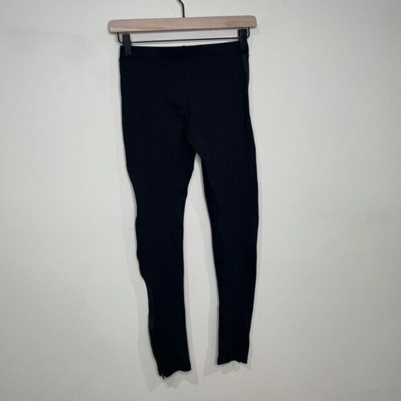 David Lerner Black Full Zip Sides Leggings - Picture 9 of 9